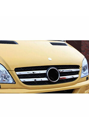 Mercedes Sprinter W906 Krom Ön Panjur 4 Prç. 2006-2013 P.çelik