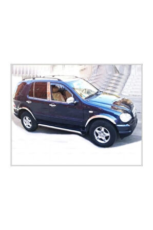 Mercedes ml W163 Krom Cam Çıtası 6 Parça 1998-2005 Arası Paslanmaz Çelik
