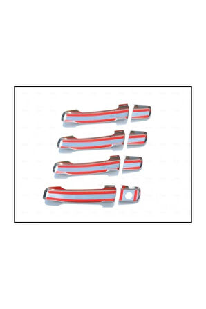 M. Benz E Klasse W210 Krom Kapı Kolu 4 Kapı 1995-2002(çift Delik)