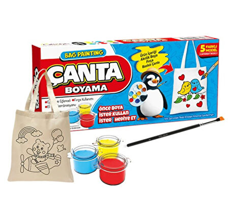 Giftölye Çanta Boyama Seti