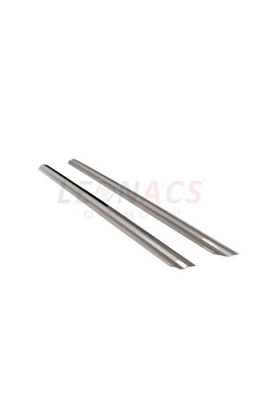 Mercedes Vito W447 Uyumlu Krom Cam Çıtası 2 Parça 2014 Üzeri P. Çelik