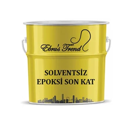 EBRUS TREND SOLVENTSİZ EPOKSİ ZEMİN SON KAT BOYASI (2 GRUP) 17+3 KG