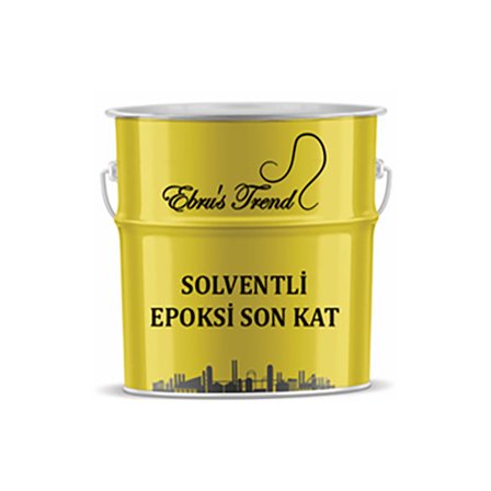 EBRUS TREND SOLVENTLİ EPOKSİ SON KAT BOYASI (1 GRUP) 17+3 KG