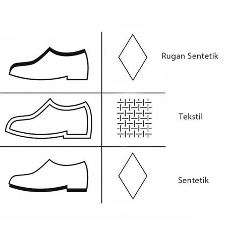 ET0003 Siyah Bağcıklı Rugan Beyaz Taban Erkek Klasik Ayakkabı