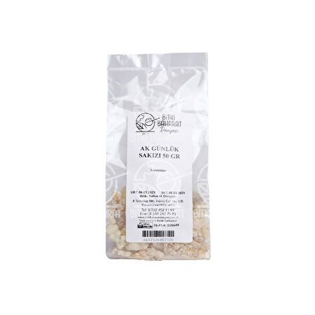 Ak Günlük Sakızı 50 Gr