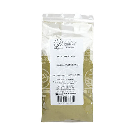 Kına (Rgs) 100 Gr