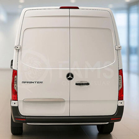 Mercedes Sprinter W907 Krom Bagaj Çıtası 2018 Ve Üzeri Paslanmaz Çelik