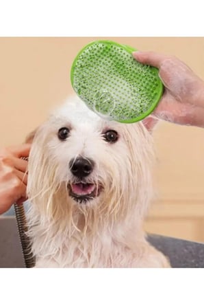 Hayvan Tüy Toplama Yıkama ve Köşe Kaşınma Silikon Fırçası Kedi Köpek Köşe Tarağı Kaşıma Aparatı