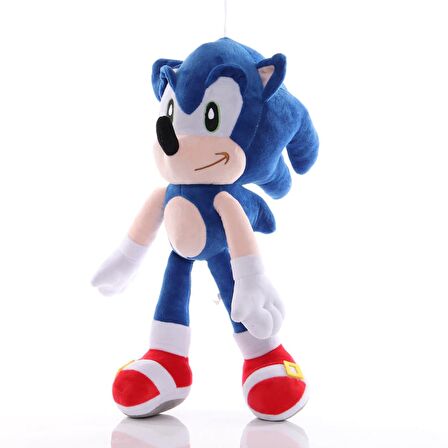 ES66088 Sonic Boom Hedgehog & Arkadaşları Figür Peluş Oyuncak Büyük Boy Kirpi Sonic 28 cm.