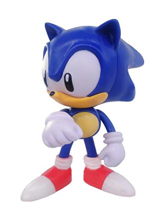 Sonic Hedgehog Kirpi Sonic Anime Karakter Figür Eklemli Silikon Oyuncak Klasik Mavi Sonic 1 16 cm.