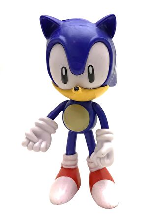 Sonic Hedgehog Kirpi Sonic Anime Karakter Figür Eklemli Silikon Oyuncak Klasik Mavi Sonic 1 16 cm.