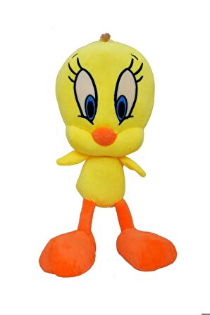 Looney Tunes Tweety Figür Peluş Oyuncak Uyku & Oyun Arkadaşı Ithal Ürün 40 Cm.