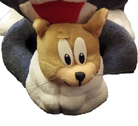İthal Kumaş Gerçek Görünümlü Tom & Jerry Karakter Figür Peluş Oyuncak Uyku & Oyun Arkadaşı Büyük Boy