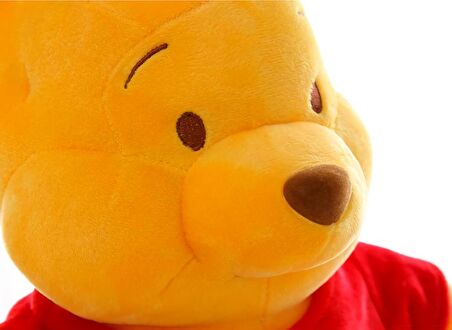 İthal Kumaş Winnie The Pooh Ayı Winnie Ayı Vini Figür Peluş Oyuncak Oyun & Uyku Arkadaşı 30 cm.