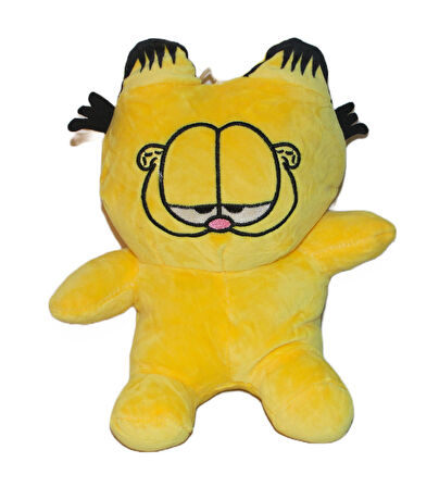 İthal Kumaş Tembel Kedi Garfield Karakter Figür Peluş Oyuncak Oyun Uyku Arkadaşı Yastık Peluş 24 cm