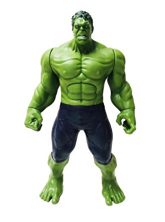 Marvel Avengers Yenilmezler Aksiyon Karakter Figür Işıklı Sesli Oyuncak Dev Hulk Yeşil Hulk 30 cm.