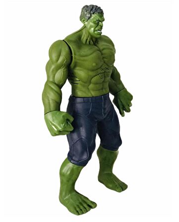 Marvel Avengers Yenilmezler Aksiyon Karakter Figür Işıklı Sesli Oyuncak Dev Hulk Yeşil Hulk 30 cm.