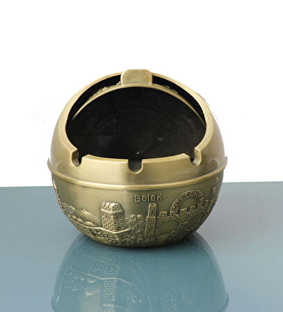 Lüks Yöresel Motifli Döküm Küllük Kül Tablası Para Anahtar Yuvası Biblo Hediyelik Dekoratif Ürün 11 