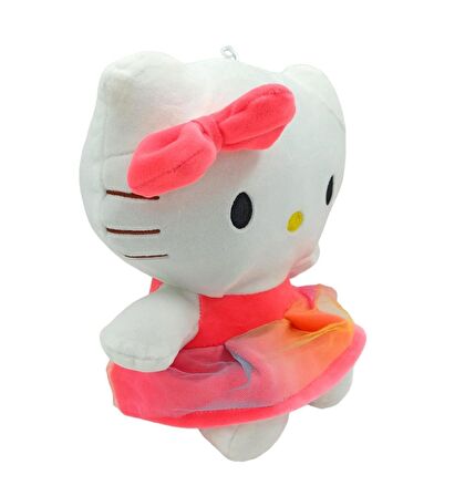 İthal Kumaş Hello Kitty Sanrio Peluş Karakter Figür Oyuncak Uyku & Oyun Arkadaşı Büyük Boy 25 cm.