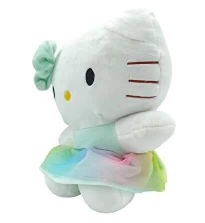 İthal Kumaş Hello Kitty Sanrio Peluş Karakter Figür Oyuncak Uyku & Oyun Arkadaşı Büyük Boy 25 cm.