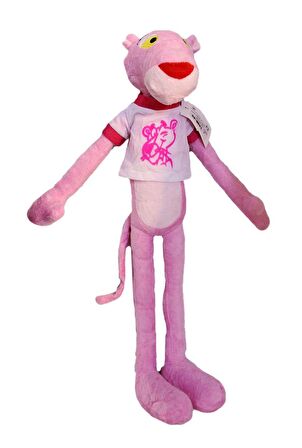 İthal Kumaş Efsane The Pink Panther Pembe Panter Figür Peluş Oyuncak Oyun & Uyku Arkadaşı 45 cm.