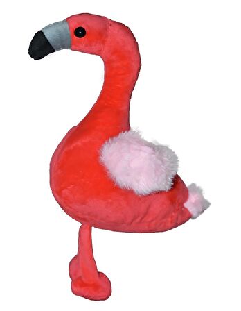İthal Kumaş Yumuşak Dokulu Hawaii Flamingo Parti Süsleme Peluş Oyuncak Oyun & Uyku Arkadaşı 25 cm.
