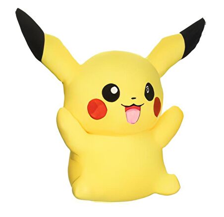 2 Adet İthal Kumaş Pokemon Go Pikachu Pikaçu Anime Figür Peluş Oyuncak Uyku & Oyun Arkadaşı 20 cm.