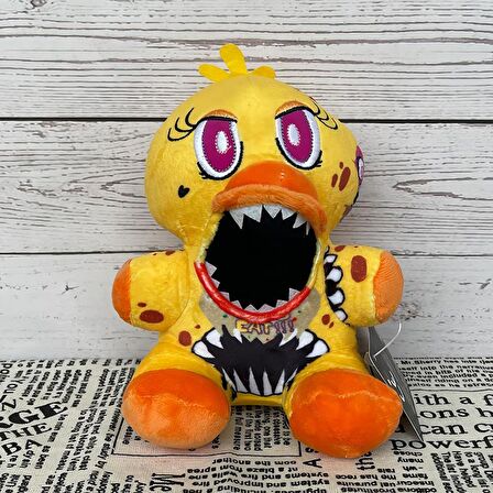 Five Nights at Freddy's FNAF Bonnie Chica Foxy Freddy 4lü Peluş Oyuncak Seti Oyun & Uyku Arkadaşları