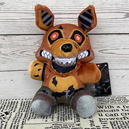 Five Nights at Freddy's FNAF Bonnie Chica Foxy Freddy 4lü Peluş Oyuncak Seti Oyun & Uyku Arkadaşları