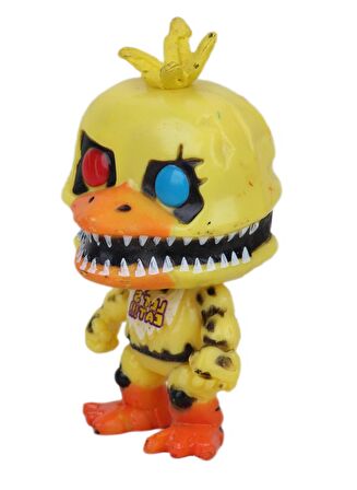 Five Nights at Freddy's FNAF Pop Stil Sesli & Işıklı Koleksiyon Figür Oyuncak Chica 11 cm.