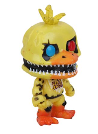 Five Nights at Freddy's FNAF Pop Stil Sesli & Işıklı Koleksiyon Figür Oyuncak Chica 11 cm.