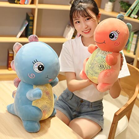 İthal Kumaş Yumuşak Dokulu Sevimli Charmander Dinozor Peluş Oyuncak Uyku & Oyun Arkadaşı 30 cm.