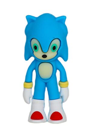 Kirpi Sonic Arkadaşları Süper Sonic Vegeta Werehog Knuckles Robot Metal Sonic 6lı Figür Oyuncak Seti