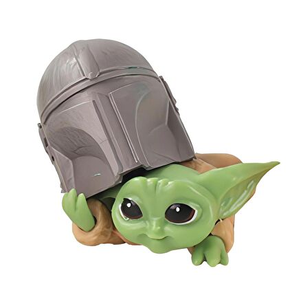 The Mandalorian Baby Yoda Grogu Bebek Yoda Aksiyon Figür Oyuncak Seti 5 Yoda Figürü Bir Arada Set B