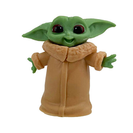 The Mandalorian Baby Yoda Grogu Bebek Yoda Aksiyon Figür Oyuncak Seti 3 Yoda Figürü Bir Arada Set C