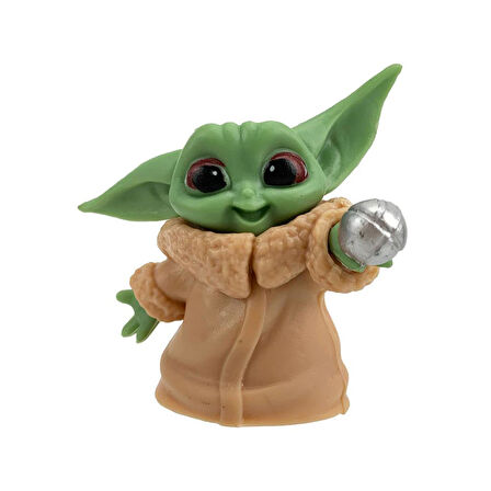 The Mandalorian Baby Yoda Grogu Bebek Yoda Aksiyon Figür Oyuncak Seti 3 Yoda Figürü Bir Arada Set D