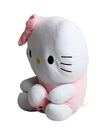 İthal Kumaş Hello Kitty Sanrio Karakter Figür Peluş Oyuncak Oyun & Uyku Arkadaşı Büyük Boy 42 cm.