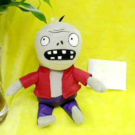 İthal Kumaş Plants vs. Zombies PVZ Serisi Sesli Karakter Figür Peluş Oyuncak Imp Zombie 28 cm.