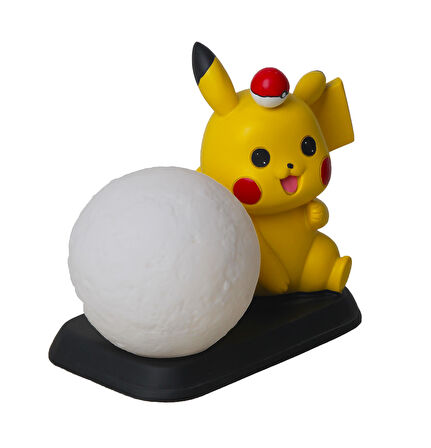 Pokemon Pikachu Gece Lambası Biblo Ev Ofis Yeni Yıl Doğum Günü Hediyesi Vitrin Süsü Dekoratif Obje