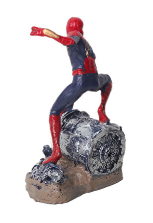 Spiderman Örümcek Adam Koleksiyon Karakter Figür Biblo Doğum Günü Ev Ofis Yeni Yıl Hediyesi 18 cm.