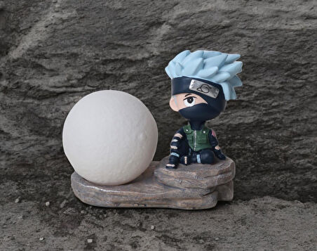 Naruto Kakashi Hatake Uzamaki Gece Lambası Biblo Dekoratif Ürün Ev Ofis Yeni Yıl Doğum Günü Hediyesi