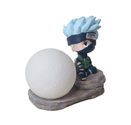 Naruto Kakashi Hatake Uzamaki Gece Lambası Biblo Dekoratif Ürün Ev Ofis Yeni Yıl Doğum Günü Hediyesi