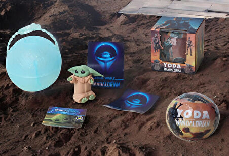 The Mandalorian Star Wars Baby Yoda Grogu Bebek Yoda Sürpriz Top İçerisinde Karakter Figür Oyuncak