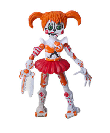 Five Nights at Freddy's FNAF Eklemli Sökülür Takılır 2’li Figür Oyuncak Seti Scrap Baby & Pigpatch