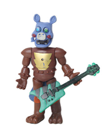 Five Nights at Freddy's FNAF Eklemli Sökülür Takılır Figür Oyuncak Seti Glamrock Freddy & Pigpatch