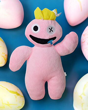 İthal Kumaş Sesli Müzikli Rainbow Friends Roblox Figür Peluş Oyuncak Uyku & Oyun Arkadaşı 30 cm.