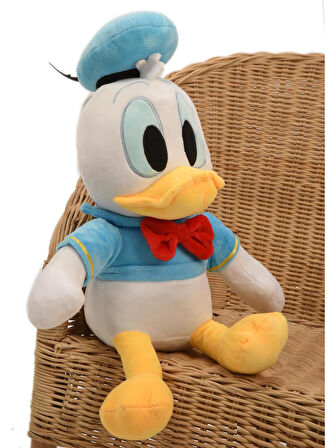 İthal Soft Kumaş XL Boy Donald Duck & Daisy Duck Peluş Oyuncak Uyku & Oyun Arkadaşı Çeşitleri 60 cm.