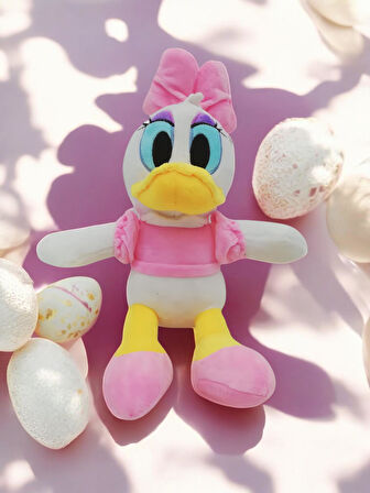 İthal Soft Kumaş XL Boy Donald Duck & Daisy Duck Peluş Oyuncak Uyku & Oyun Arkadaşı Çeşitleri 60 cm.