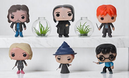 Harry Potter Pop Stil Sirius Black Severus Snape Ron Weasley  Luna Lovegood M Mcgonagall 6lı Oyuncak