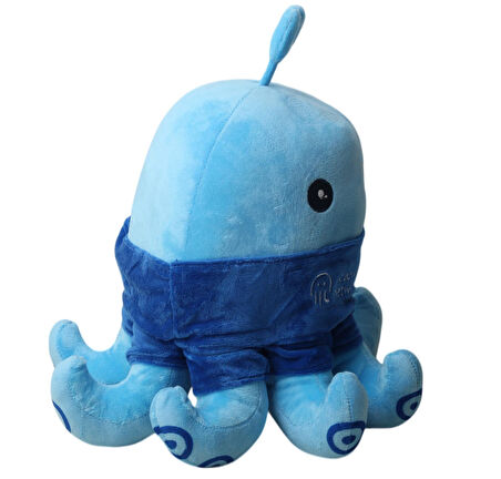 Gerçekçi Görünümlü Sevimli Ahtapot Peluş Oyuncak – 30 cm | Yumuşak Dokulu Uyku & Oyun Arkadaşı